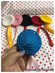 Crochet Bun Cover-