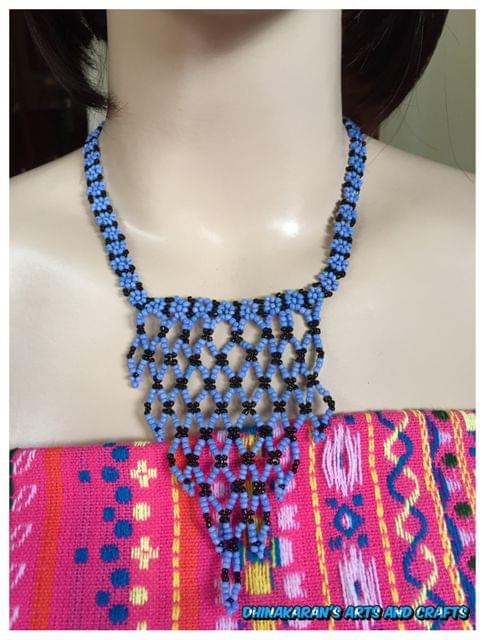 Grape Vine African Beaded Necklace & Bracelet-(1)