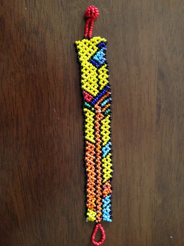 African Beaded Bracelet-(8)