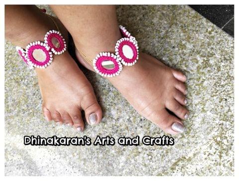 Gulaabo Mirror Anklet