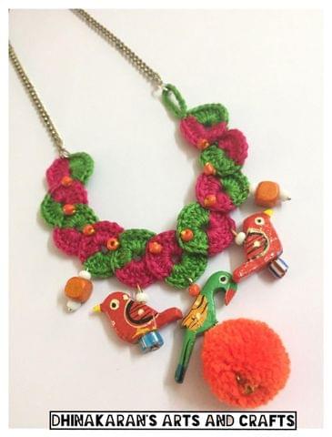 Aranya Crochet Necklace