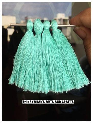 Mint Thread Tassels