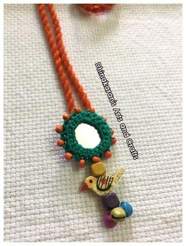 Gulaabo Mirror Neckpiece-(37)