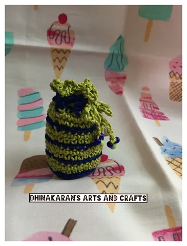 Mini Crochet Potli-(3)