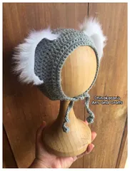 Koala Baby Crochet Hat