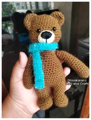 Teddy Bear Crochet Soft Toy