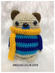 Winter Bear Crochet Soft Toy