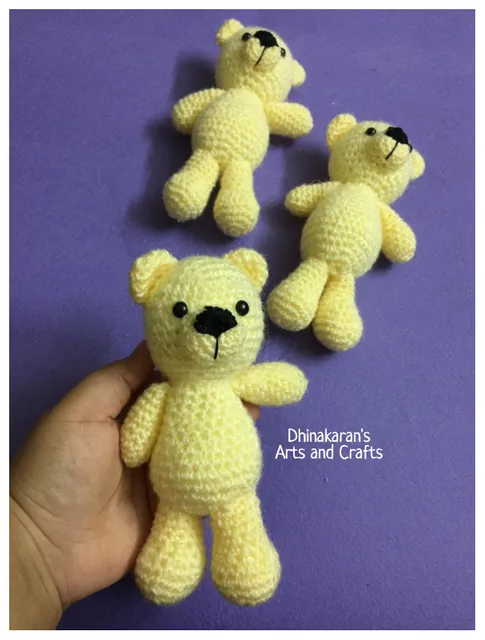 Teddy Bear Crochet Soft Toy