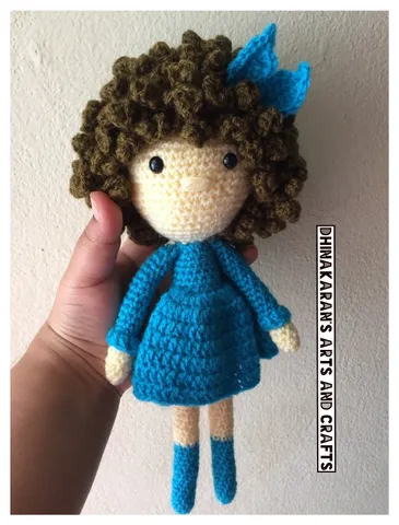 English Lady Crochet Soft Toy
