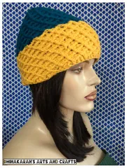 Waffle Crochet Hat