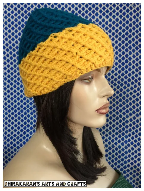 Waffle Crochet Hat