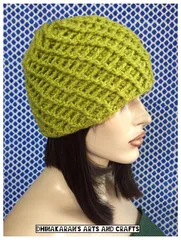Green Crochet Hat