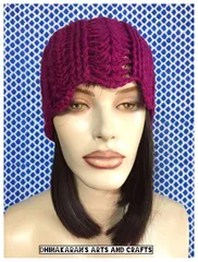 Rich Vine Crochet Hat