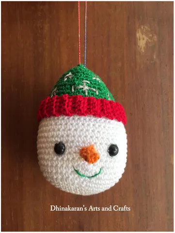 Christmas Tree Crochet Ornament