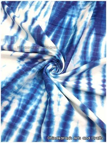 ROYAL BLUE Shibori Fabric