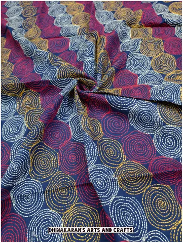 Encircle Full Kanthawork Blouse Piece