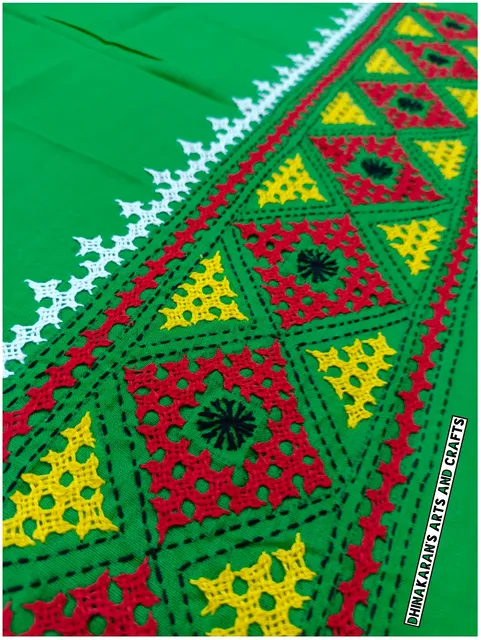 Diamonds Kutchwork Blouse Piece