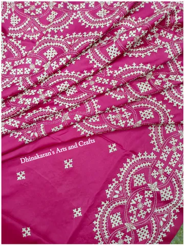 Aaradhya Kutchwork Saree