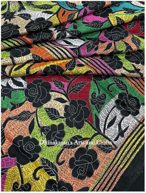 Gulaabo Kanthawork Saree