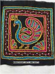 Peacock Kutchwork Patch
