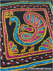 Peacock Kutchwork Patch