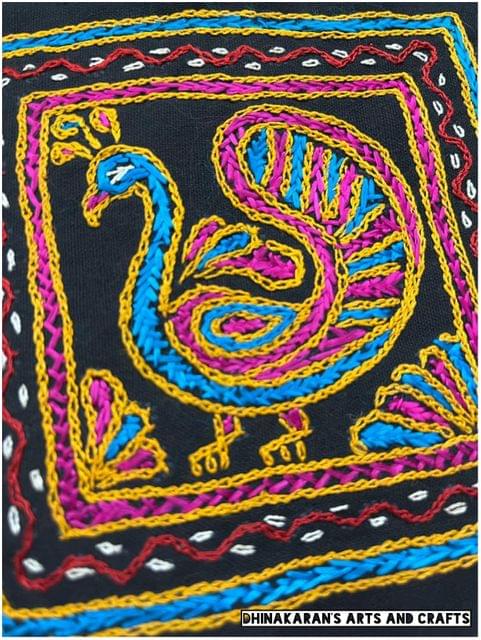 Peacock Kutchwork Patch