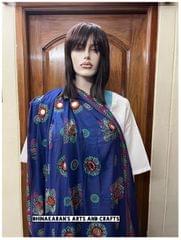 Ethnic Kutchwork Dupatta - BLUE