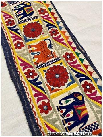 Antique Vintage Banjara Kutchwork Border