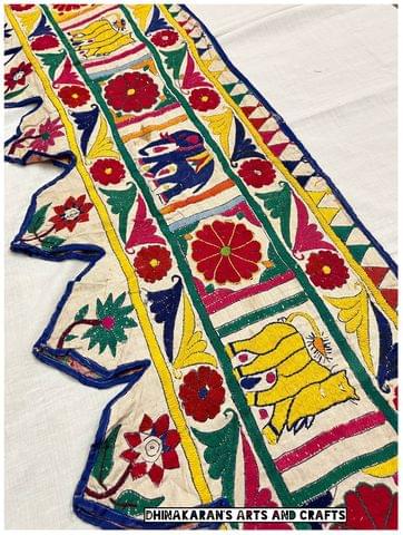 Antique Vintage Banjara Kutchwork Border