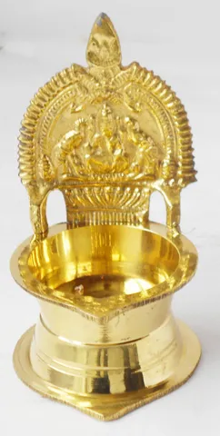 Kamakshi Deepak No. 20 - 3*3*4.6 inch (Z392 F) ( MOQ- 4 Pcs)
