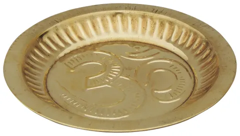 Brass Plate No. 5- 4.5*4.5*0.4 inch (Z180 E)