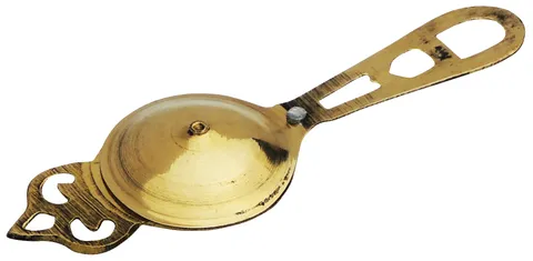 Brass Kajrota No. 1   (MOQ- 12 Pcs) - 1.5*4.6*0.8 inch (Z181 B)