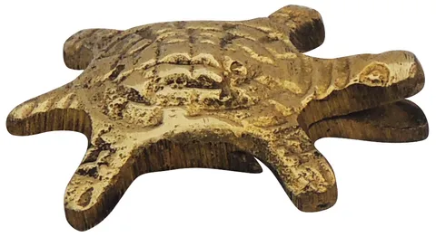Brass Showpiece Tortoise Statue Small  (MOQ-  25 Pcs.) - 1.7*1.3*0.5 inch (Z184 C)