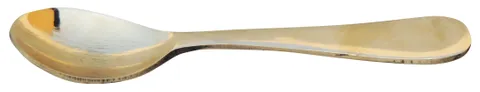 Pure Bronze, Kansa Spoon - 6*1.5*0.5 inch (BC161 C) (MOQ : 6 Pcs.)