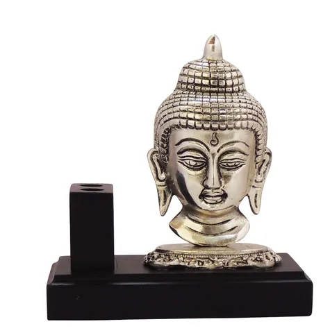 Showpiece Pen Holder With Buddha Statue - 6*3.2*6.5 inch (AS309 S)