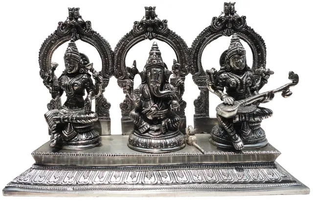 Brass Showpiece LGS With Same Base Statue - 13*3.5*8 Inch (BS007)
