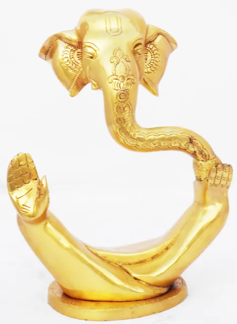 Brass Showpiece Ganesh Ji Invisible Statue - 8*5*10 Inch (BS1103 B)