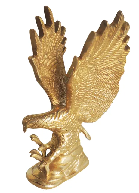Brass Showpiece Eagle Statue - 3.5*4*8 Inch (AN006 B)