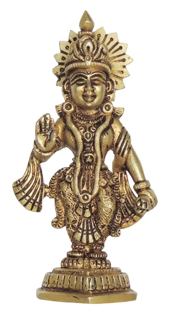 Brass Showpiece Radha ji statue Idol - 2.5*1.5*4.5 (BS1393 R)