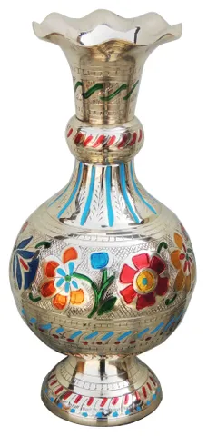 Brass Home & Garden Decorative Flower Pot, Vase -5*9*10.7 Inch (F578 B)