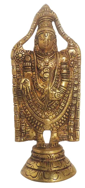 Brass Showpiece Tirupati Bala Ji God Idol Statue - 3.2*2.5*8 Inch (BS1389 E)