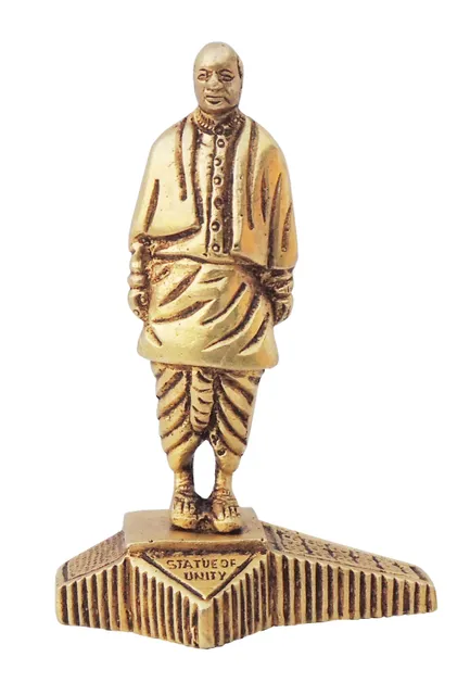 Brass Showpiece Statue Of Unity(Sardar Vallabhbhai Patel)-2.5*2*3.6 Inch(BS1023 X)