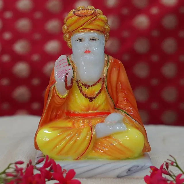Marble Dust Guru Nanak Dev Ji Idol - 3.5*2*5 inch (MB0078)