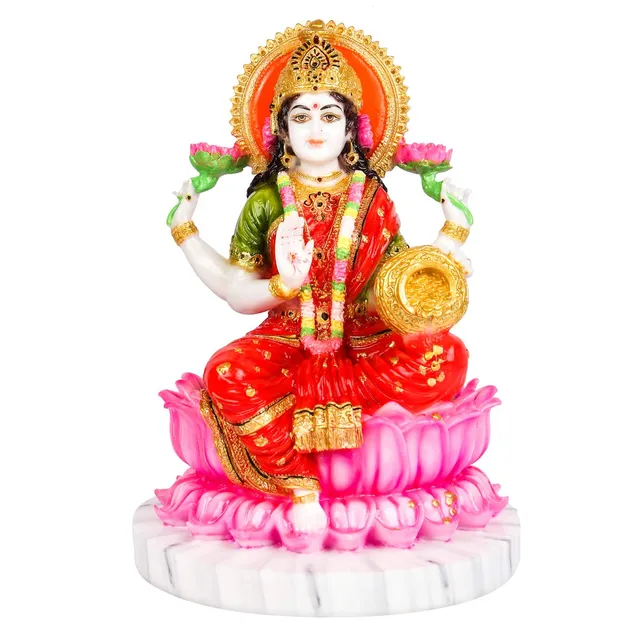 Maa Lakshmi Marble Idol - 9*9*13 inch (MB0121)