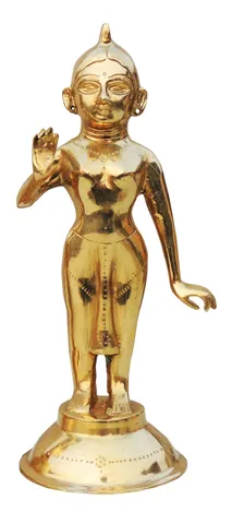 Brass Showpiece Radha God Idol Statue - 5*4.3*11.2 Inch (BS1237 R)