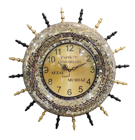 Customized Unique Clocks For Gifting  - 27.5*3.5*27.5 Inch (M055 F)