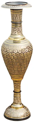 Brass Home & Garden Decorative Flower Pot, Vase - 10*32*36 inch (F599 B)