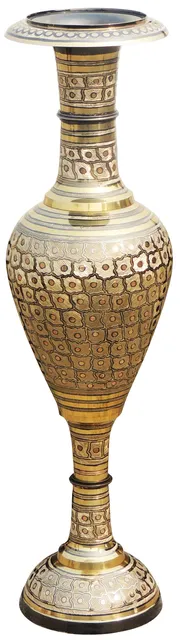 Brass Home & Garden Decorative Flower Pot, Vase - 10*32*36 inch (F599 B)