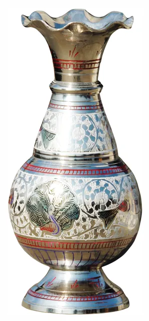 Brass Home & Garden Decorative Flower Pot, Vase - 3.5*7*8 Inch (F325 A)