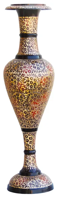Brass Home & Garden Decorative Flower Pot, Vase - 8*8*30 Inch (F507 C)